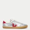 Veja Volley Leather - Silver Pepper