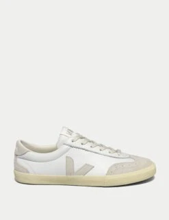 Veja Volley Leather - White Natural