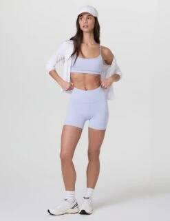 Vuori AllTheFeels Short - Lavender Mist -The Sports Edit Store vuori allthefeels short lavender mist vw3052lmt 3