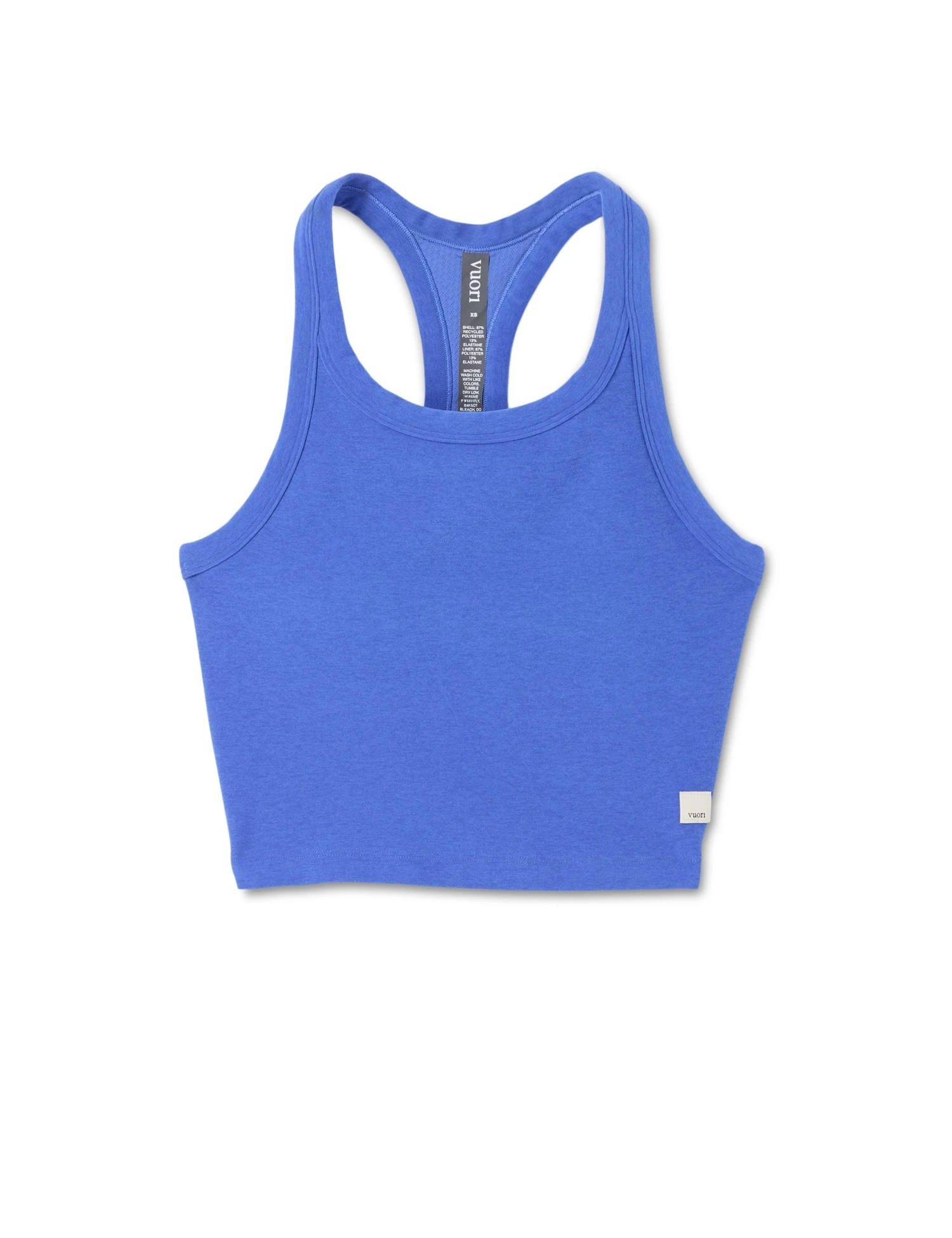 Vuori Elevation Racerback Tank - Bright Iris Heather 10 Vuori Elevation Racerback Tank - Bright Iris Heather - Image 8