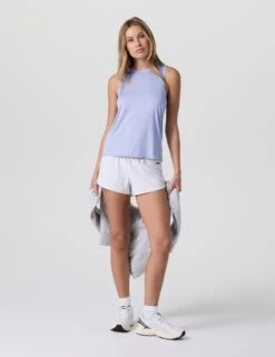 Vuori Energy Top Long - Lavender Mist Heather -The Sports Edit Store vuori energy top long lavender mist heather vw1156hlm 8
