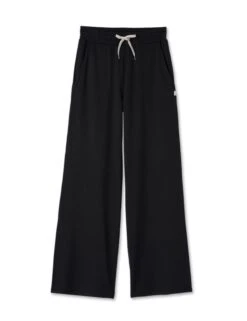 Vuori Halo Essential Wideleg - Black Heather -The Sports Edit Store vuori halo essential wideleg black heather vw4023hbk 7