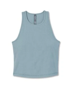 Vuori Pose Plyo Tank - Mist -The Sports Edit Store vuori pose plyo tank mist vw1009mit 7