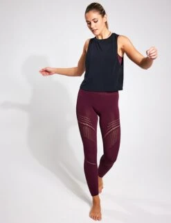 Crop It Tank - Black -The Sports Edit Store ymo crop it tank black 3