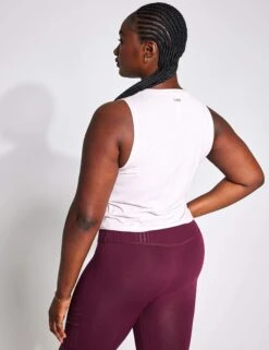 Crop It Tank - Soft Pink -The Sports Edit Store ymo crop it tank soft pink 7