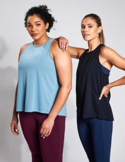 Motion Tie Tank - Jade 15 Motion Tie Tank - Jade -The Sports Edit Store ymo motion tie tank jade