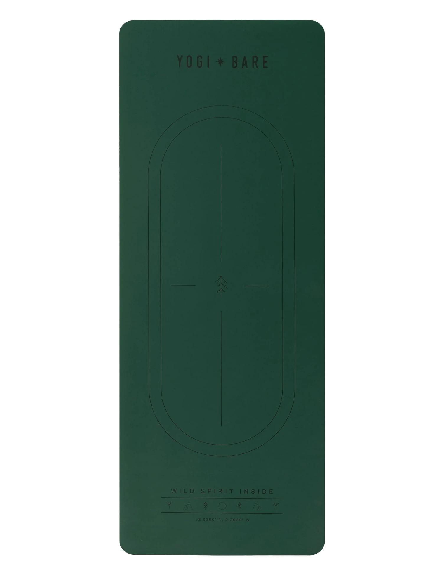 Yogi Bare Ever Grip Paws 4mm Yoga Mat: Wild Forest Edition 4 Yogi Bare Ever Grip Paws 4mm Yoga Mat: Wild Forest Edition - Image 2