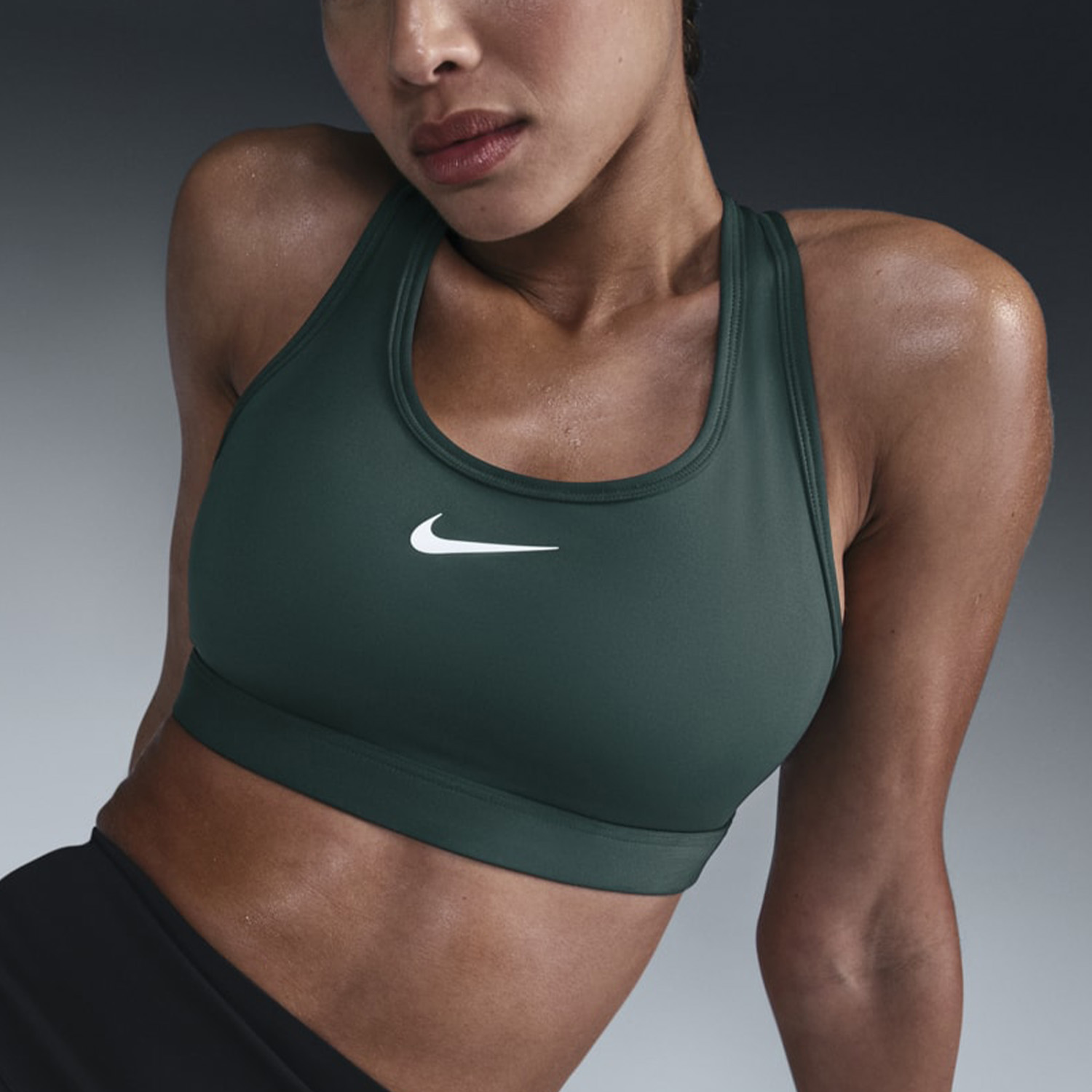 The Sports Edit Store -The Sports Edit Store nike swoosh reggiseno sportivo donna vintage green white dx6821 338 A